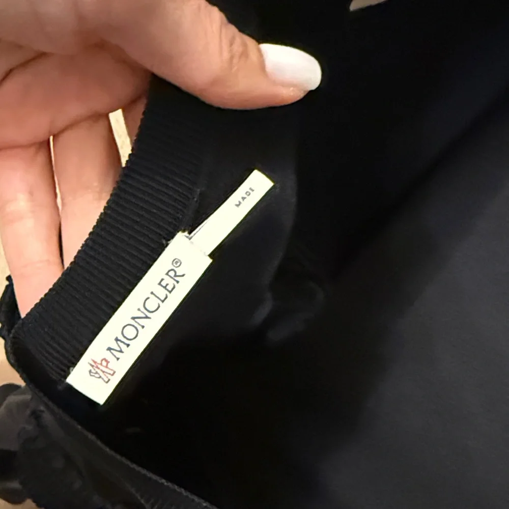 Moncler Black Midi Dress - Picture 5 of 7